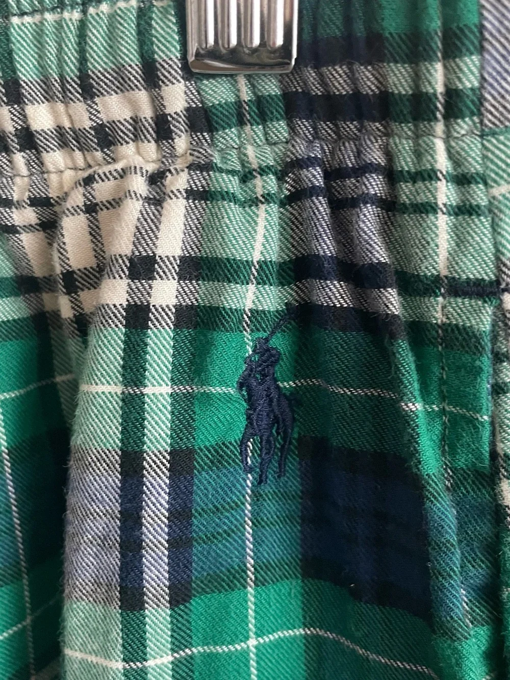 Polo Ralph Lauren Sleepwear Mens Large Pajama Pants Plaid Flannel Lounge